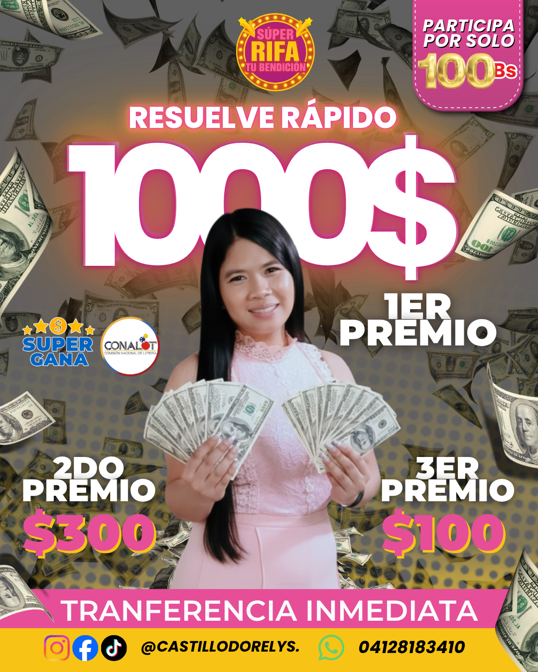 Premio del sorteo